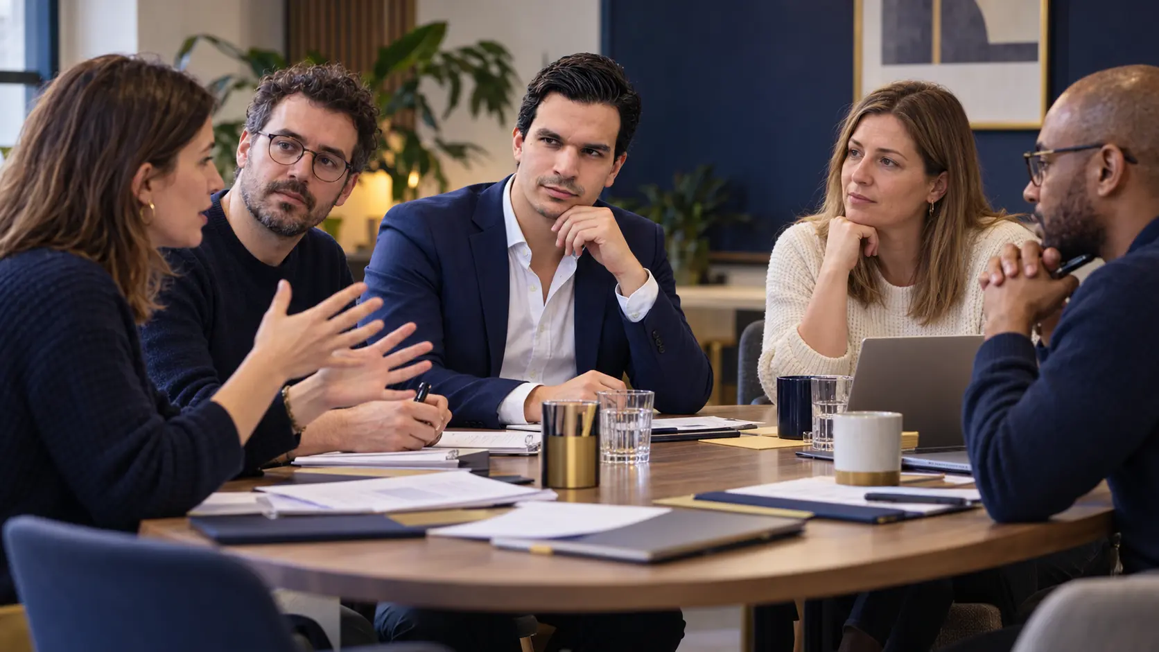 Un expert Agora CSE échange avec des élus autour de leurs documents